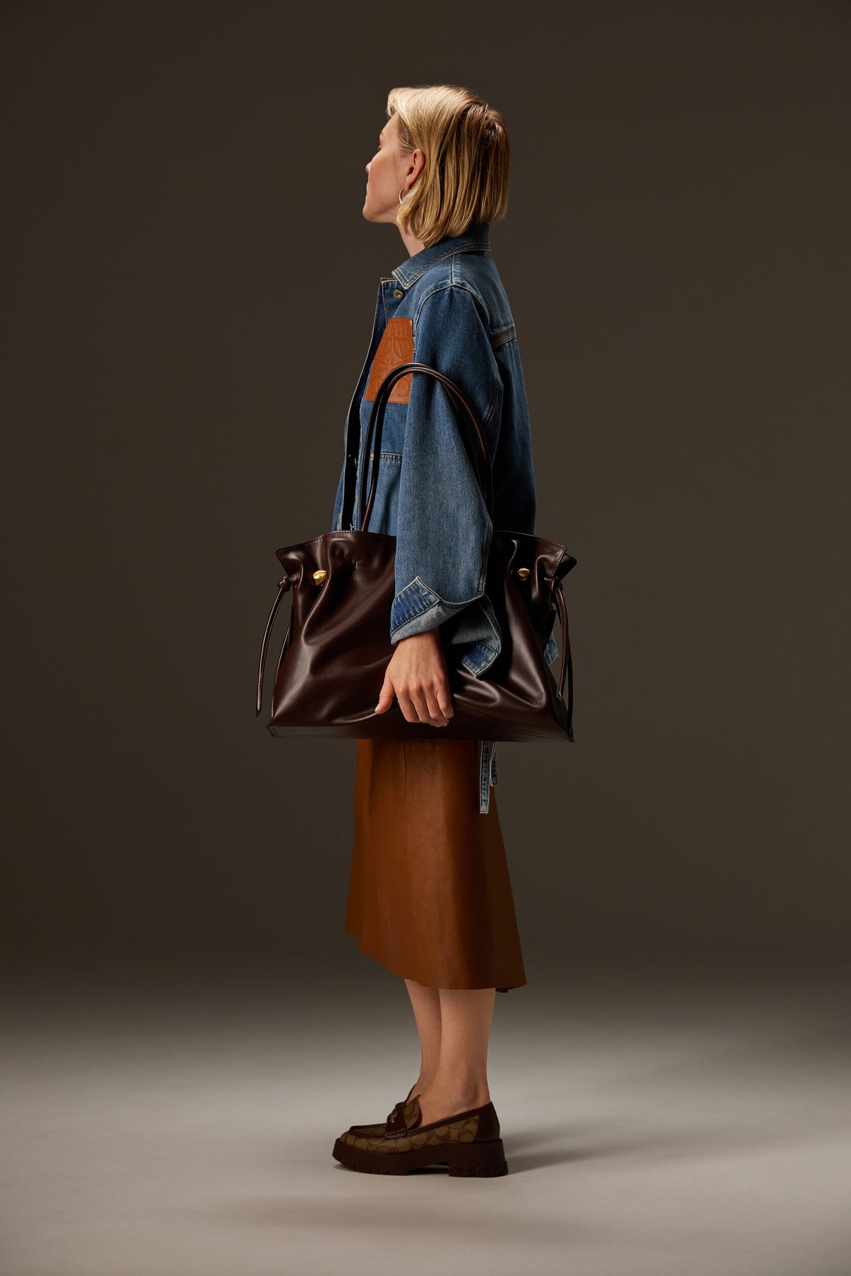 Puffa Tote — Chocolate — photo 9