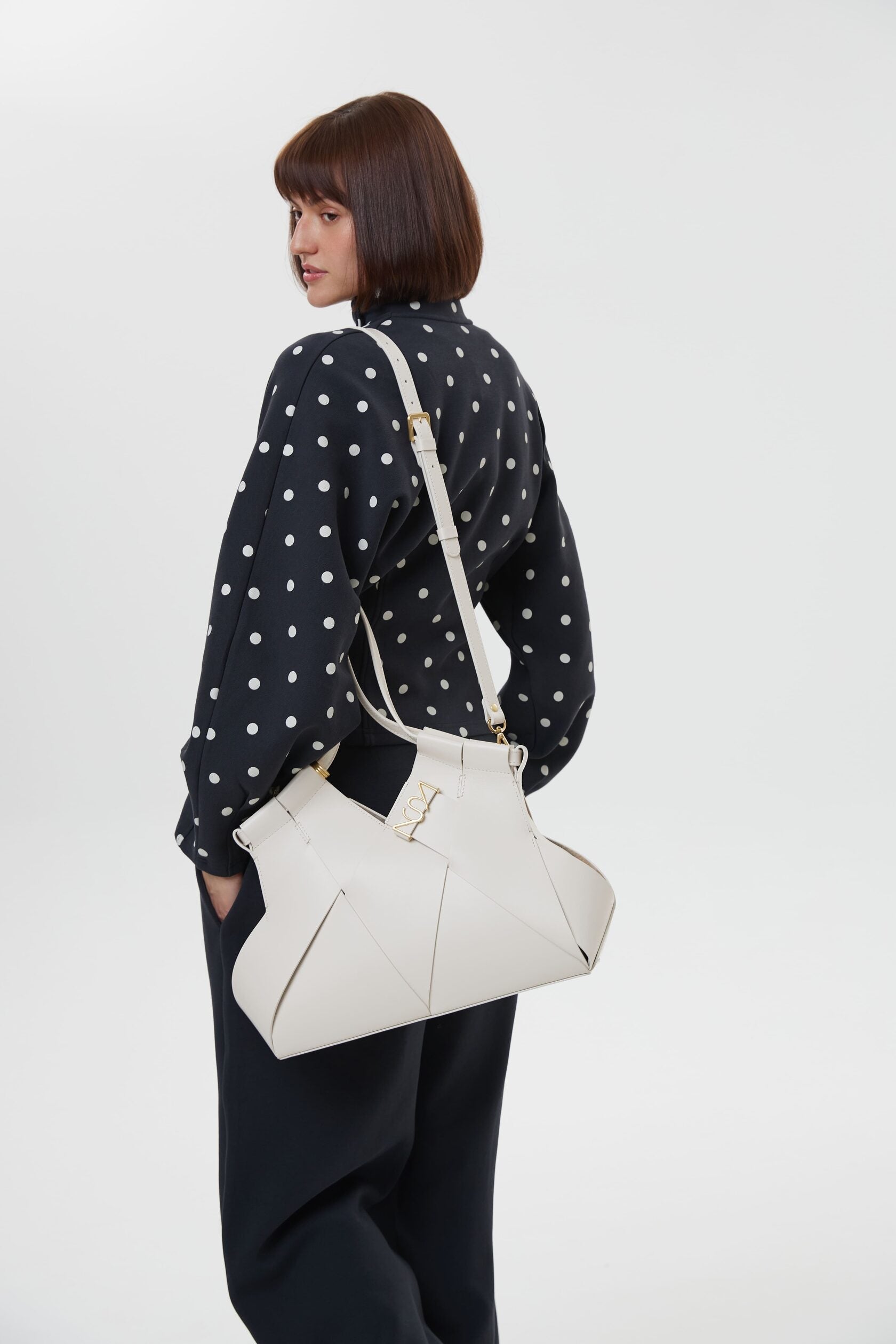 Brioche bag in Milk — view 10
