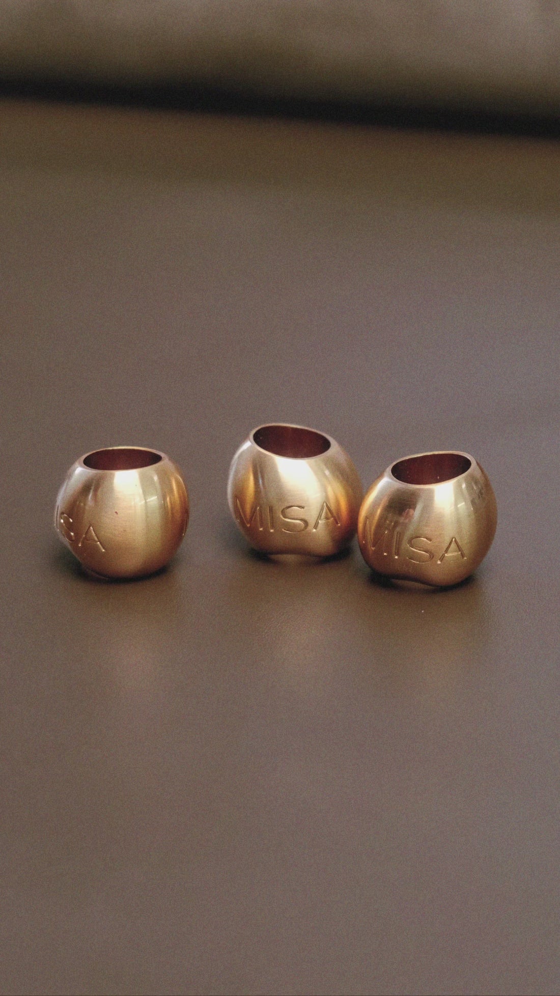 MISA craftsmanship and hardware details